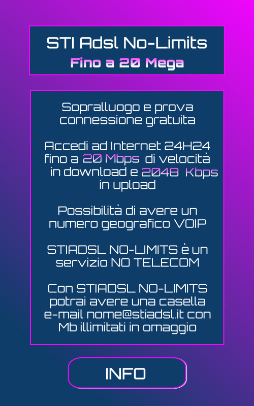 No Limits Sti Adsl