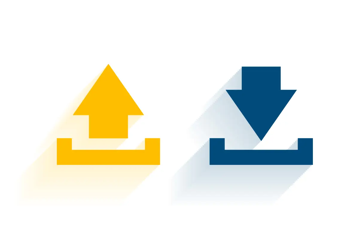 Differenza download e upload